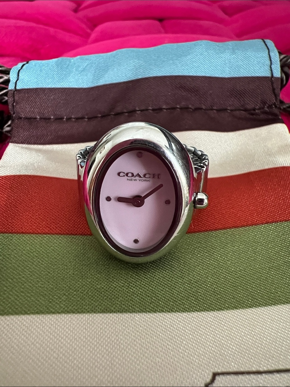 Coach Watch Ring-Never worn - Picture 7 of 7